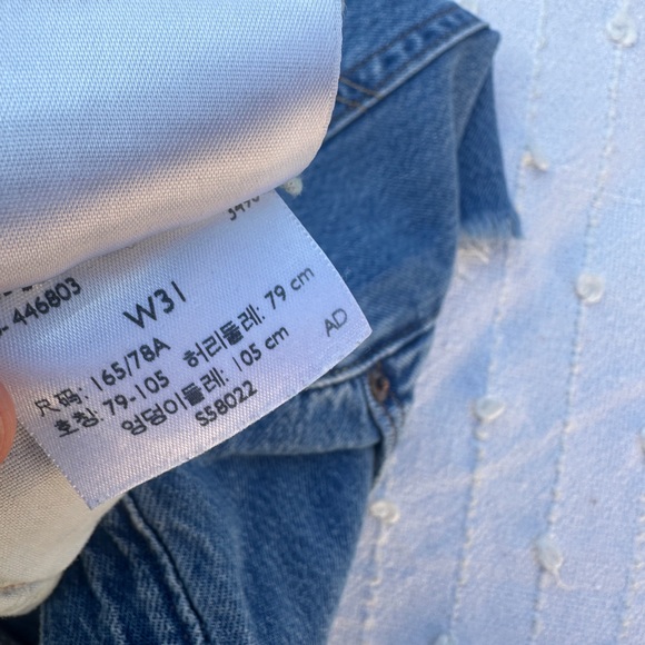 Levi 501 Jean Shorts - W31 - Picture 3 of 4